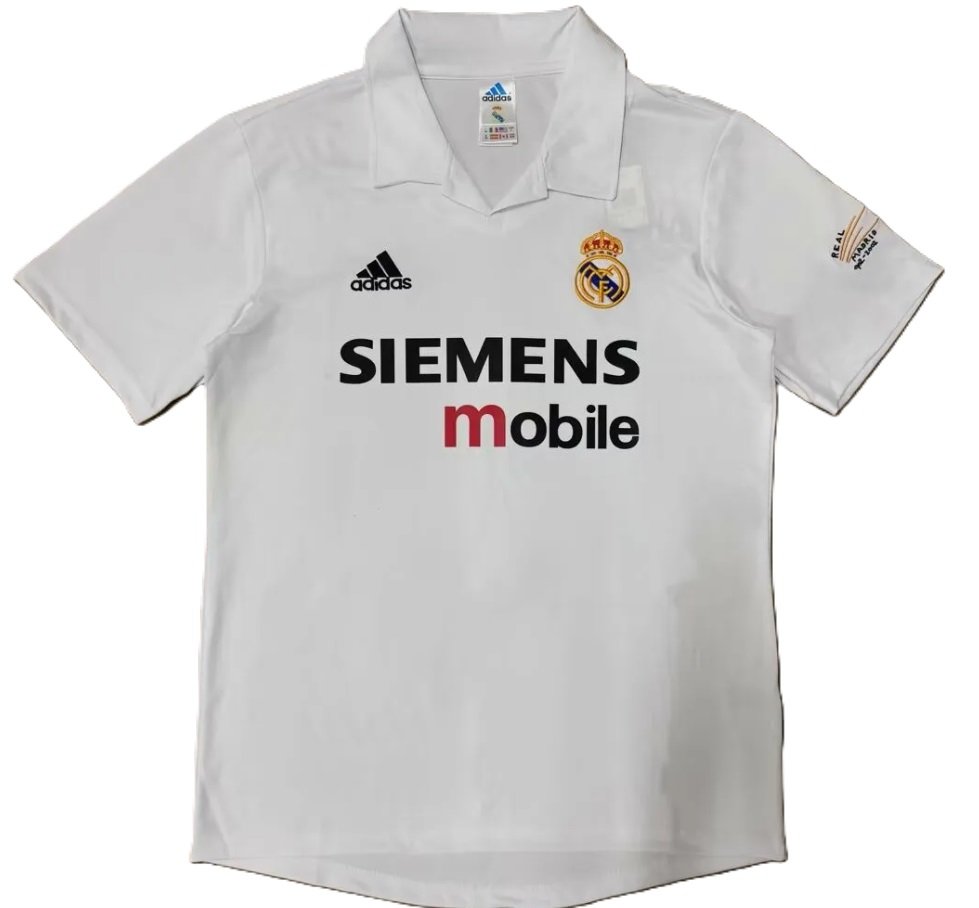 Camisa I Real Madrid 2002 2003 Adidas retro